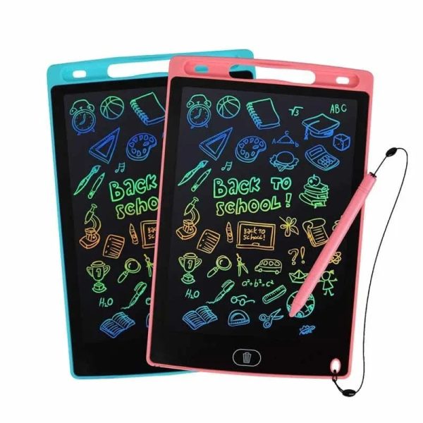 Writing Pad Lcd Tablet For Kid Digital Drawing Pad – Erasable Writing Board – Writing Pad (random Color)